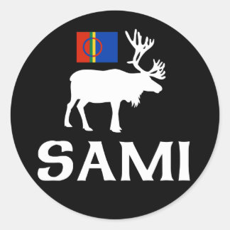 Sticker Rond Sami, le peuple de Huit Saisons