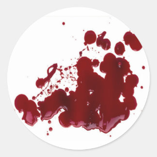 Sticker Rond Sang