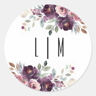 Sticker Rond Sangria