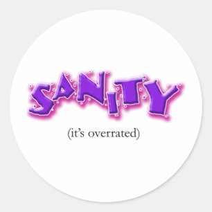 Sticker Rond Sanité