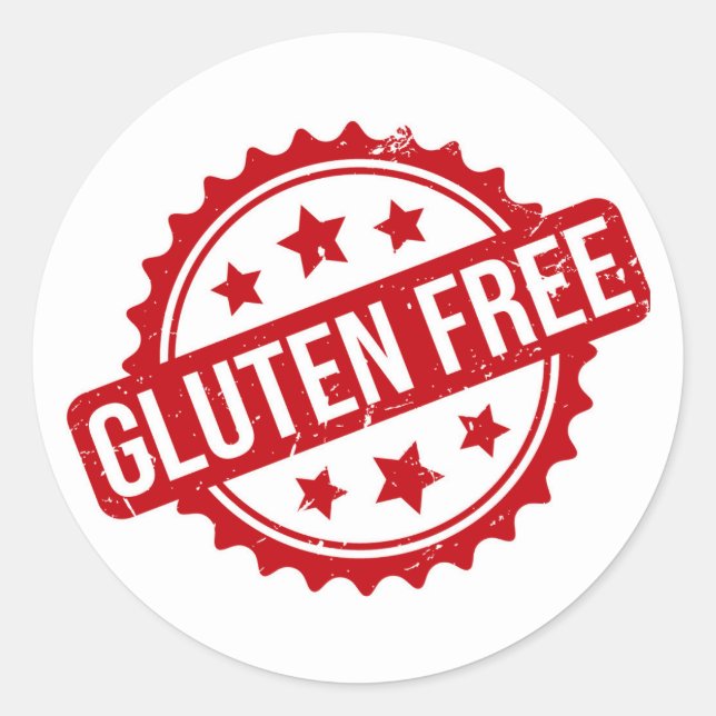 Sticker Rond Sans gluten (Devant)