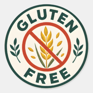 Sticker Rond Sans gluten
