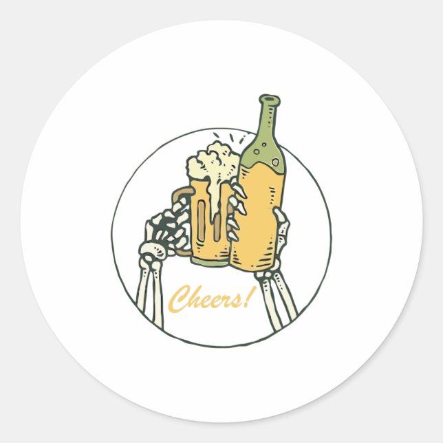 Sticker Rond Santé! (Devant)