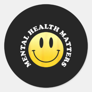 Sticker Rond Santé mentale