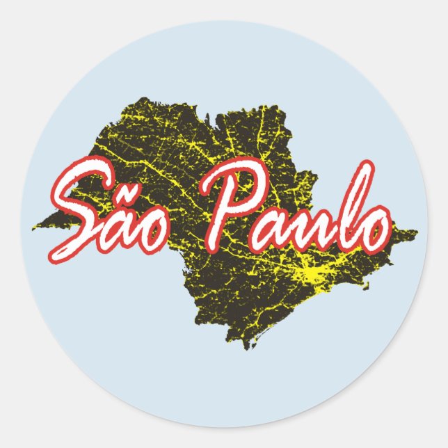 Sticker Rond Sao Paulo (Devant)