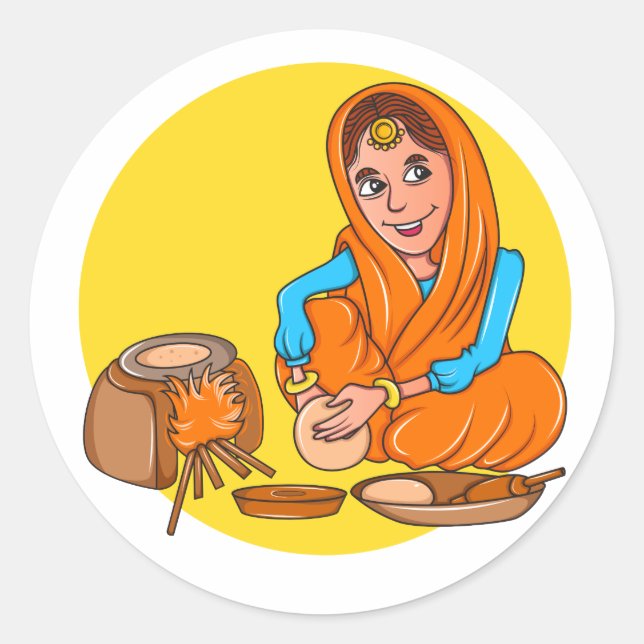 Sticker Rond Sardarni (Devant)