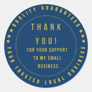 Sticker Rond Satisfaction garantie à 100 % | Qualité garantie