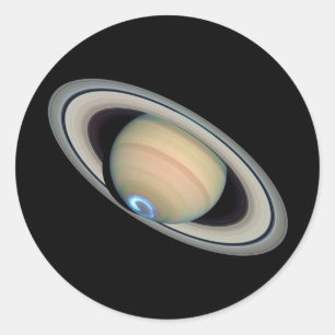 Sticker Rond SATURN DE PLANÈTE (système solaire) ~