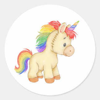 Sticker Rond Saupoudrer le monde de magie