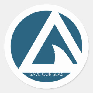 Sticker Rond sauvez nos tricicles maritimes