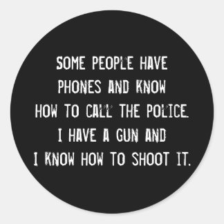 STICKER ROND SAVOIR COMMENT TIRER