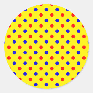 Sticker Rond Saxonien Farben