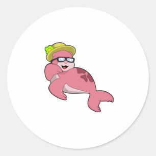 Sticker Rond Sceau avec lunettes.PNG
