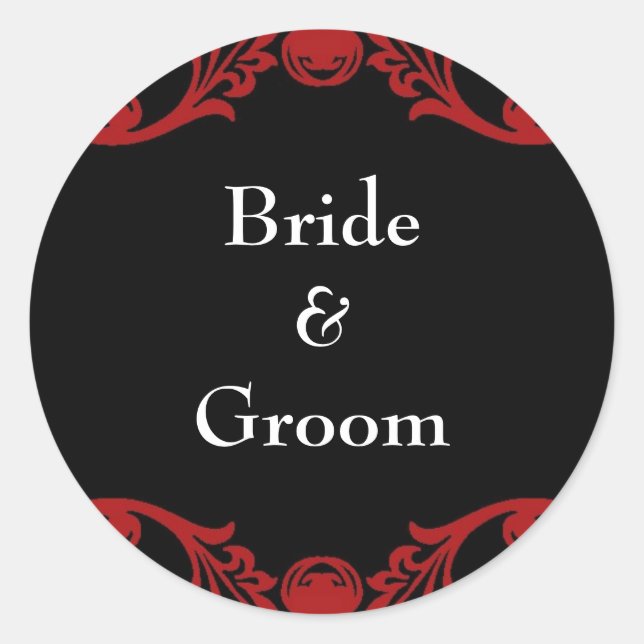 Sticker Rond Sceau d'enveloppe (Devant)