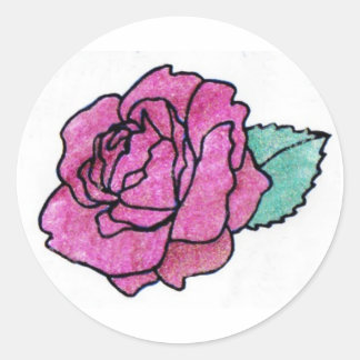 Sticker Rond Sceau d'enveloppe