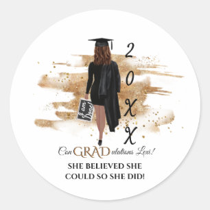 Sticker Rond Sceau d'enveloppe de l'autocollant de graduation