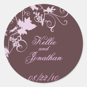 Sticker Rond Sceau d'enveloppe ou Favoriser