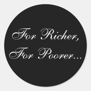 Sticker Rond Sceau d'invitation de la promesse mariage