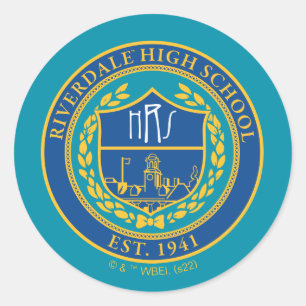 Sticker Rond Sceau du lycée de Riverdale