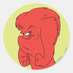 Sticker Rond Schéma du curseur - Couleur