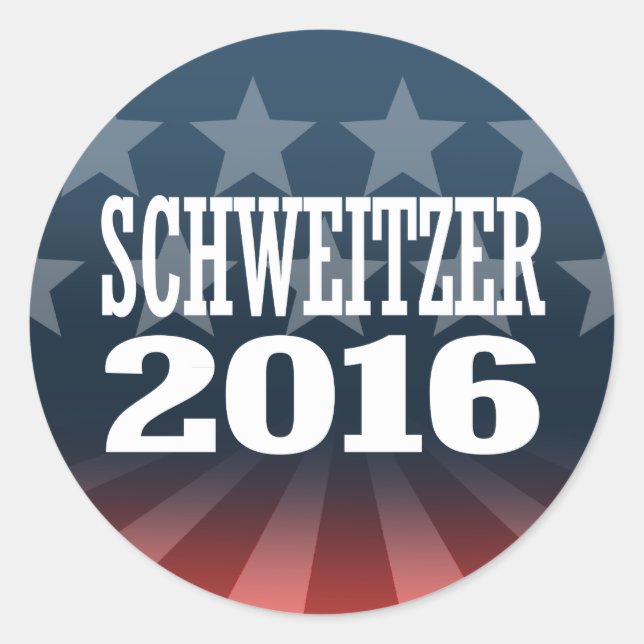 STICKER ROND SCHWEITZER 2016 (Devant)