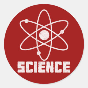 Sticker Rond Science