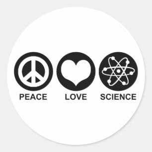 Sticker Rond Science
