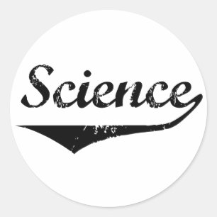 Sticker Rond Science