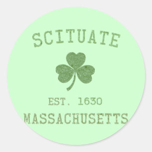 Sticker Rond Scituate MA