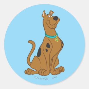 Sticker Rond Scooby-Doo Cuter Plus que mignonne