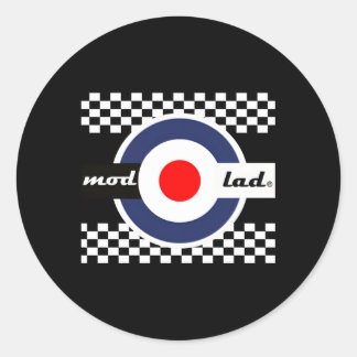Sticker Rond Scooter Mods Mods Mods Exclusif Travail original