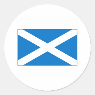 Sticker Rond Scotland FLAG International