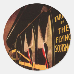 Sticker Rond Scotsman de vol de LNER