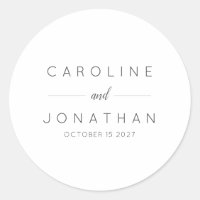 Script minimaliste moderne mariage blanc personnal