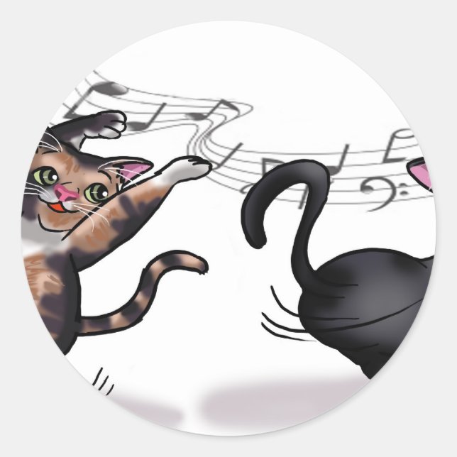Sticker Rond Secouer ton cul (Devant)