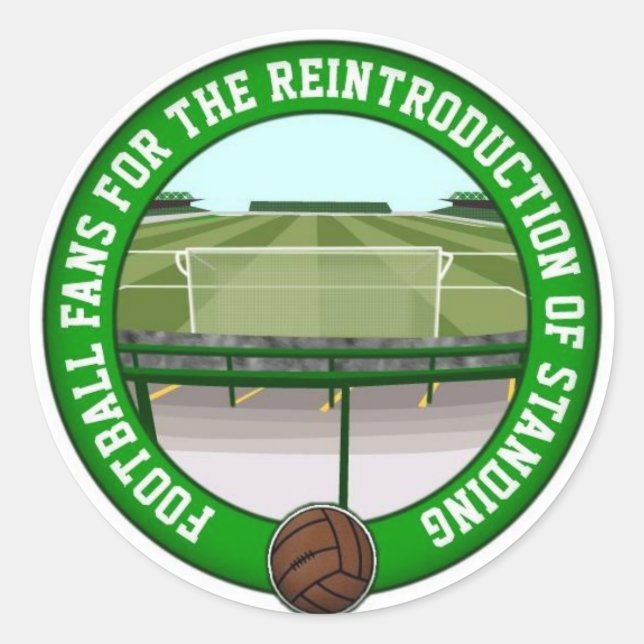 Sticker Rond Sécurité debout (Devant)