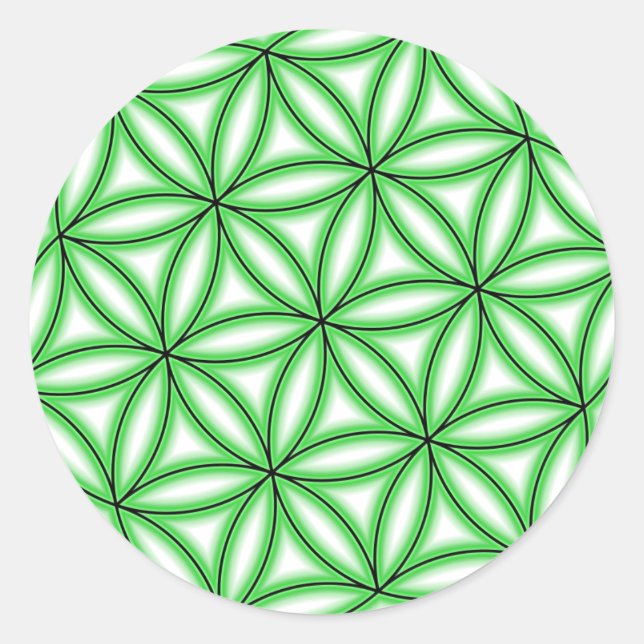 Sticker Rond Semence de vie (Devant)