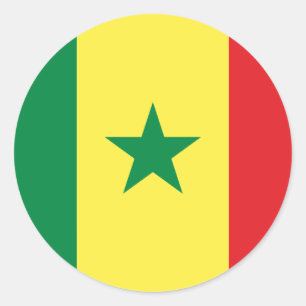 Sticker Rond sénégal