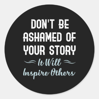 Sticker Rond Sensibilisation à la santé mentale - Soutien pour 