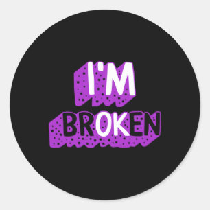 Sticker Rond Sensibilisation à la surdose médicamenteuse Mois d