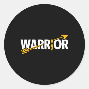 Sticker Rond Sensibilisation au suicide Dépression Anxiété Sant