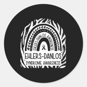 Sticker Rond Sensibilisation au syndrome d'Ehlers Danlos