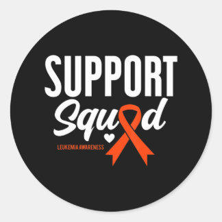 Sticker Rond Sensibilisation de l'équipe de soutien à la leucém