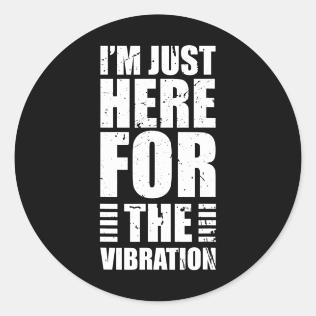 Sticker Rond Sensibilisation Et Gesturage À La Main Sourde Fier (Devant)