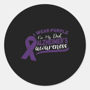 Sticker Rond Sensibilisation Heimer Démence Senior 2