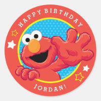 Sesame Street | Elmo - Anniversaire Pois & Etoiles
