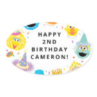 Sesame Street Pals Confetti Anniversaire