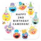 Sesame Street Pals Confetti Anniversaire