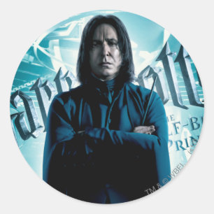 Sticker Rond Severus Snape HPE6 1