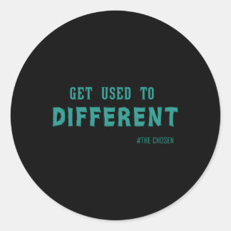 Sticker Rond S'Habituer À Différents Choix